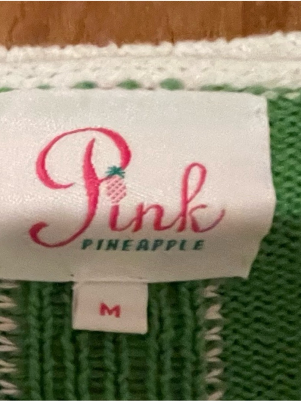Pink Pineapple cute sweater size medium - Picture 3 of 4